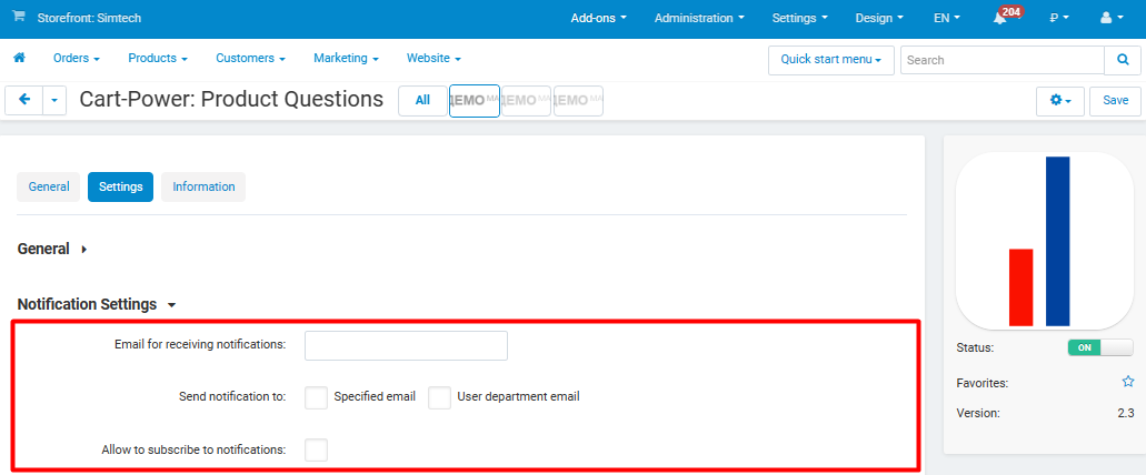 Captcha protection on the question form