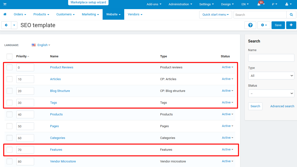 Scheduled meta data updates
